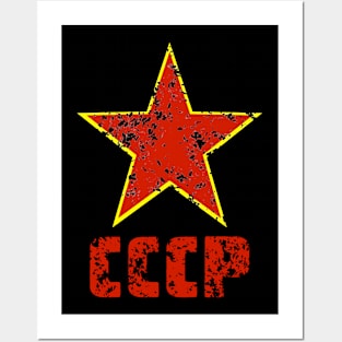 CCCP (Distressed) Posters and Art